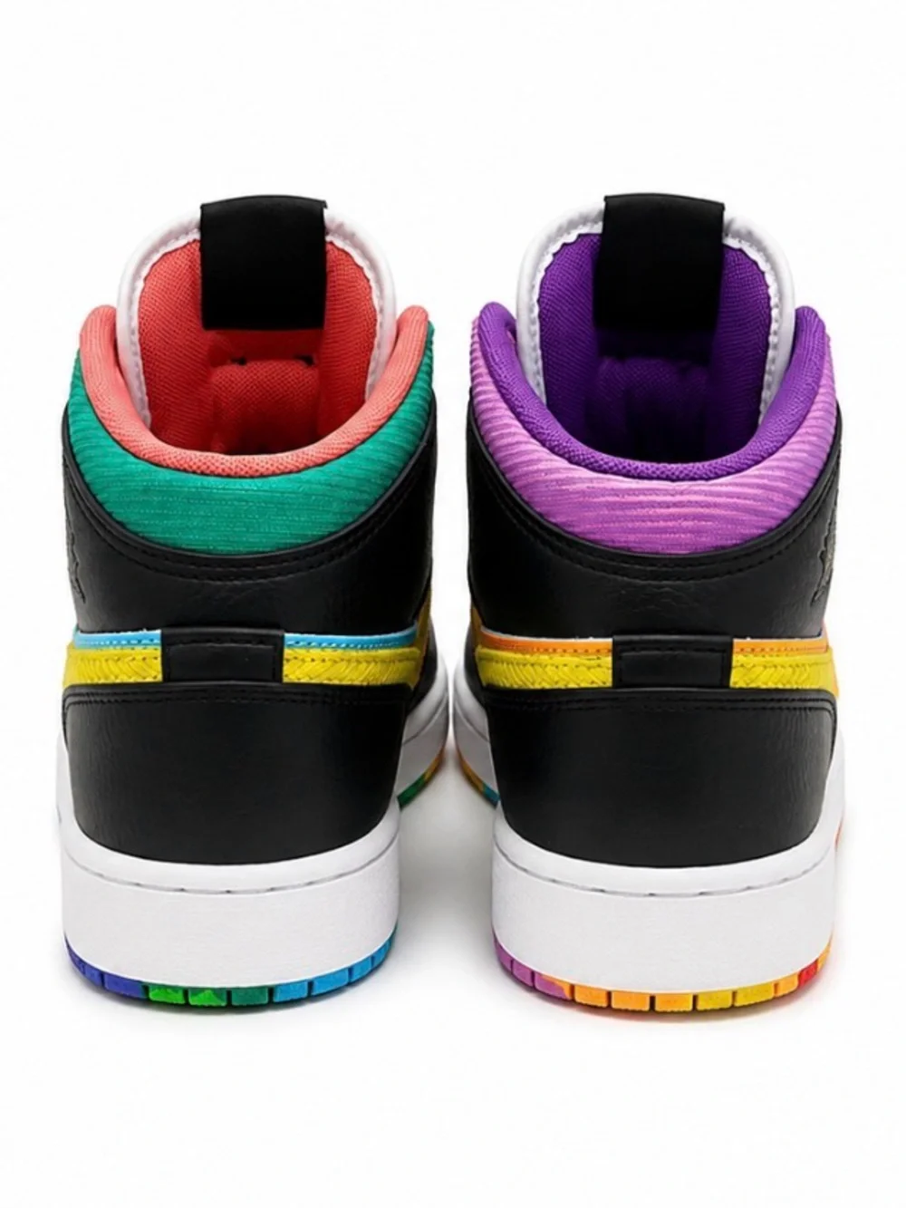 Air Jordan 1 Mid SE GS 5.5Y FD1317-007 Multi Color